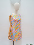 1960s Shift dress & coverup - Small
