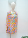 1960s Shift dress & coverup - Small