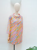 1960s Shift dress & coverup - Small