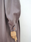 1940s Lantern sleeve wool coat - Large XL