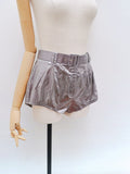 1970s Puck & Hans lamé hotpants - Small