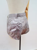 1970s Puck & Hans lamé hotpants - Small