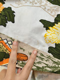 1950s Garden print Sportaville skirt - Small