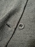 1920s 30s Wool & velvet jacket - Medium
