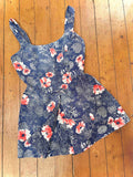 1960s Printed playsuit - Large