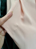 1940s Rayon dress with pockets - Extra small