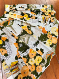 1950s Garden print Sportaville skirt - Small