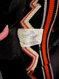 1970s Zigzag fringed cape