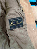 1970s Tailor made suede jacket - Extra small Small