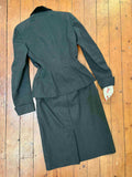 1950s Gerald Fisher skirt suit - Extra x small
