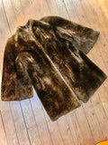 1940s Sheared sheepskin coat - Medium