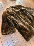 1940s Sheared sheepskin coat - Medium