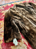 1940s Sheared sheepskin coat - Medium