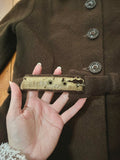 1930s Sheepskin collar jacket - Medium
