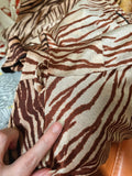 1970s Aristos animal print dress - Extra small