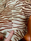 1970s Aristos animal print dress - Extra small