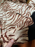 1970s Aristos animal print dress - Extra small