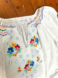 1930s 40s Hungarian blouse - Extra small