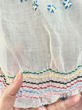 1930s 40s Hungarian blouse - Extra small