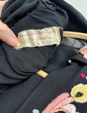 1940s 'Peasant Art Importing Co' embroidered dress - Large XL