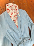 1970s Pastel leather jacket - Small