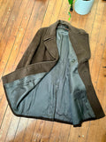 1940s John Dean Tailor overcoat - Large