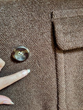 1940s John Dean Tailor overcoat - Large