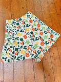 1930s Cotton printed shorts - Extra X small
