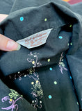 1950s Koret printed cotton blouse - Medium