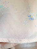 1930s Floral rayon teddy - Small