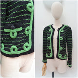 1980s Adolfo designer cardigan - Small