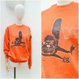 1990 Boo! Scaredycat print sweater - S M L