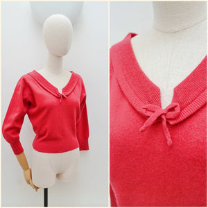 1950s Glenmac lambswool sweater top - Medium Large