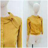 1960s Lambswool Braemar cardigan - Small