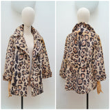 1960s Ed Millstein faux fur coat - Small Medium