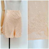 1940s Hand embroidered tap pants - Extra large
