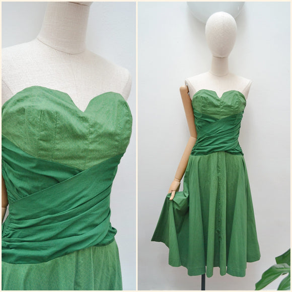 1950s Miami Casuals cotton sundress - Extra small