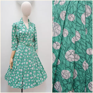 1950s Fred Howard shirtwaister - Medium Large