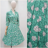 1950s Fred Howard shirtwaister - Medium Large