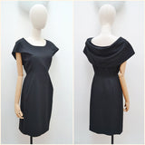 1950s Hardy Amies cowl back dress - Small