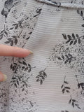 1940s Rose print cotton gown - Extra small