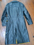 1970s Heavy vinyl raincoat - Mens XS