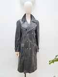 1970s Heavy vinyl raincoat - Mens XS