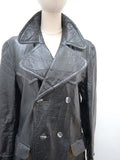 1970s Heavy vinyl raincoat - Mens XS