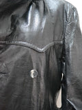 1970s Heavy vinyl raincoat - Mens XS