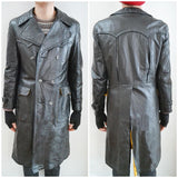 1970s Heavy vinyl raincoat - Mens XS