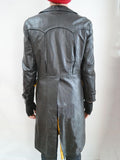 1970s Heavy vinyl raincoat - Mens XS
