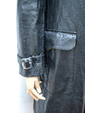 1970s Heavy vinyl raincoat - Mens XS