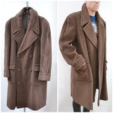 1940s John Dean Tailor overcoat - Large