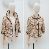 1960s Leopard print jacket - Small